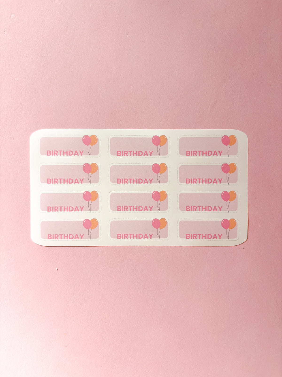 Birthday Stickers