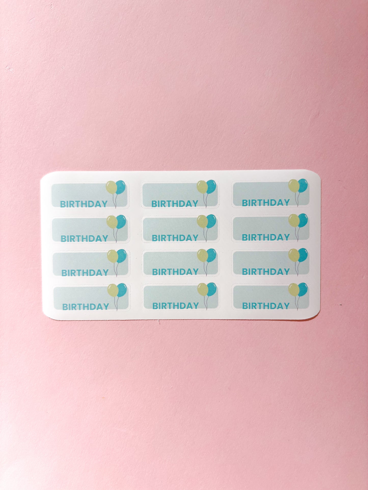 Birthday Stickers