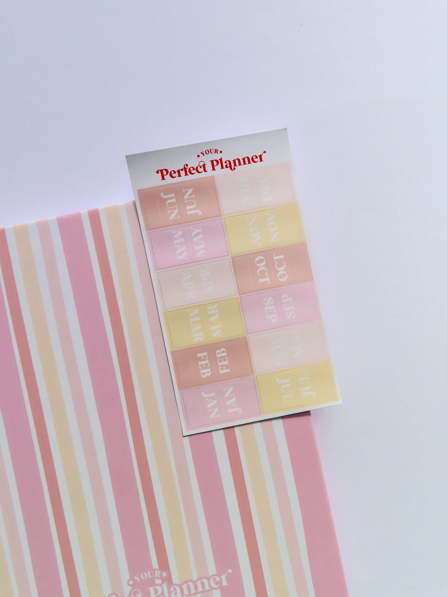 Monthly Tab Stickers