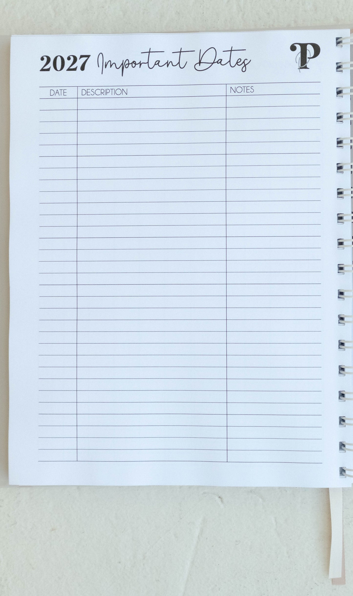 2026 Teacher Planner