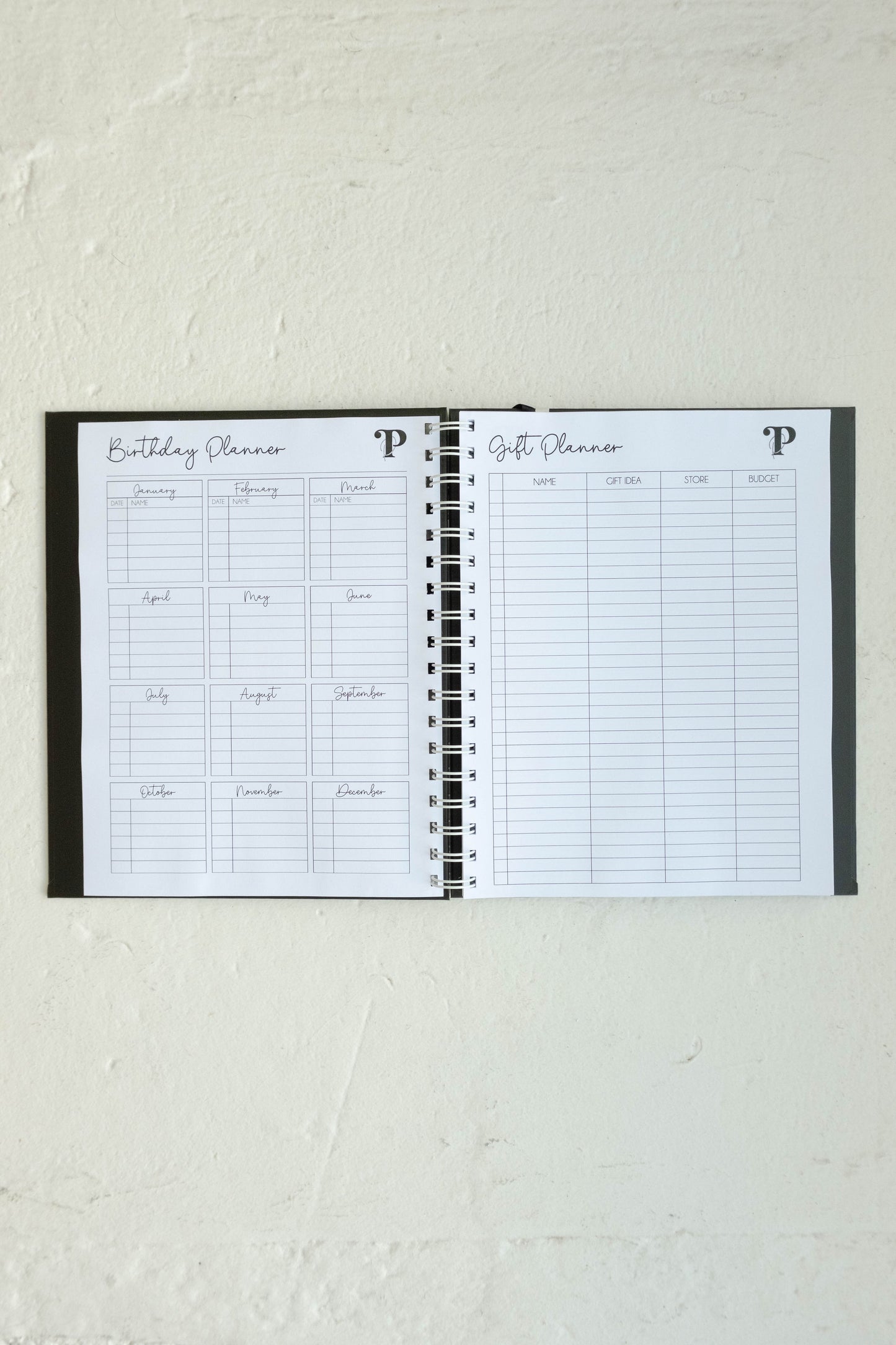 2026 Minimalist Planner
