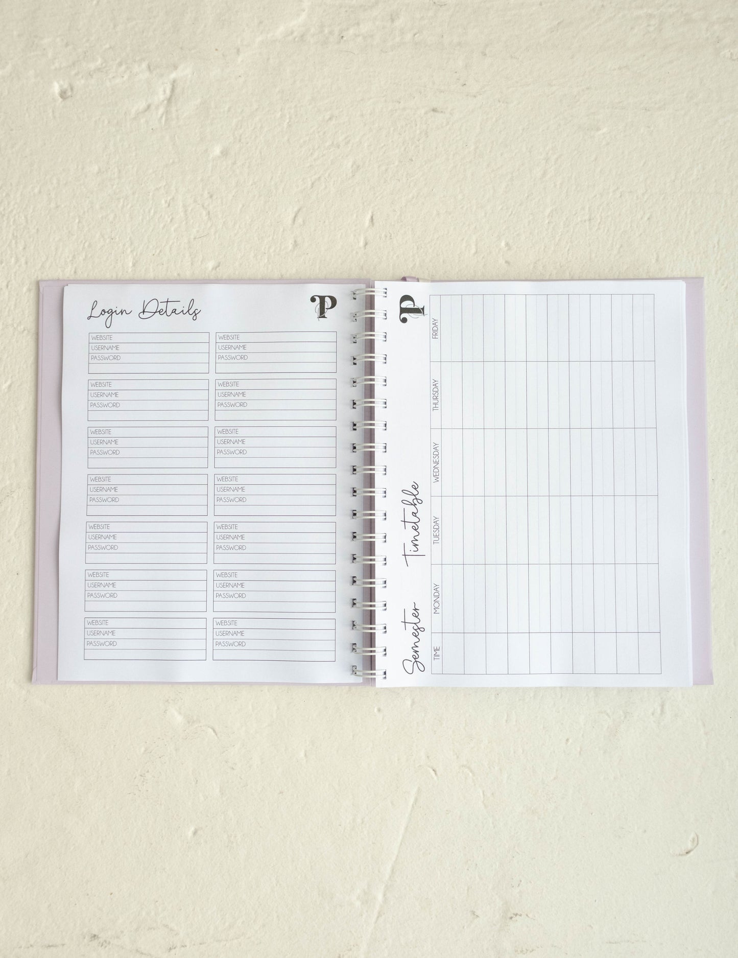 2026 Student Planner
