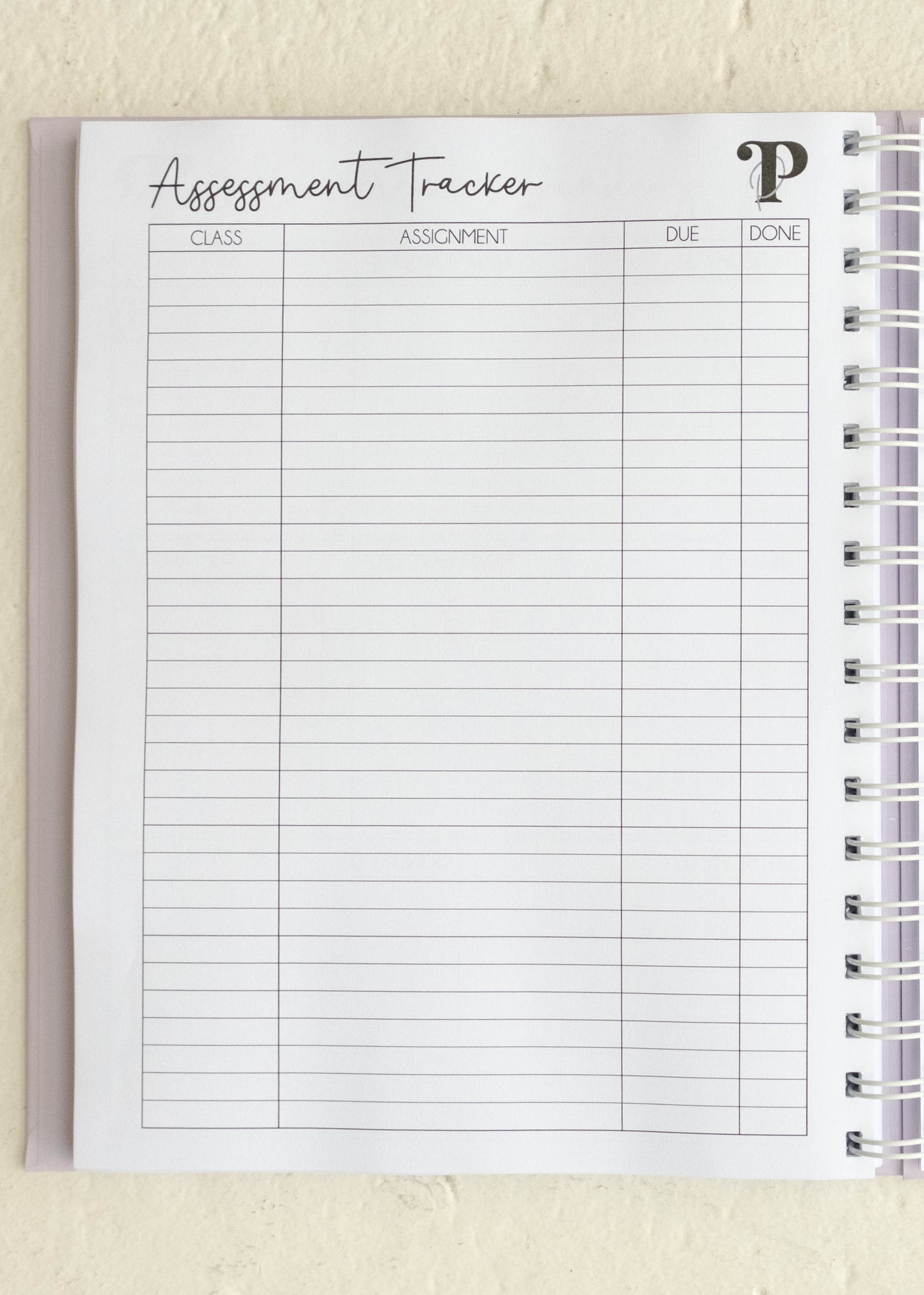 2026 Student Planner