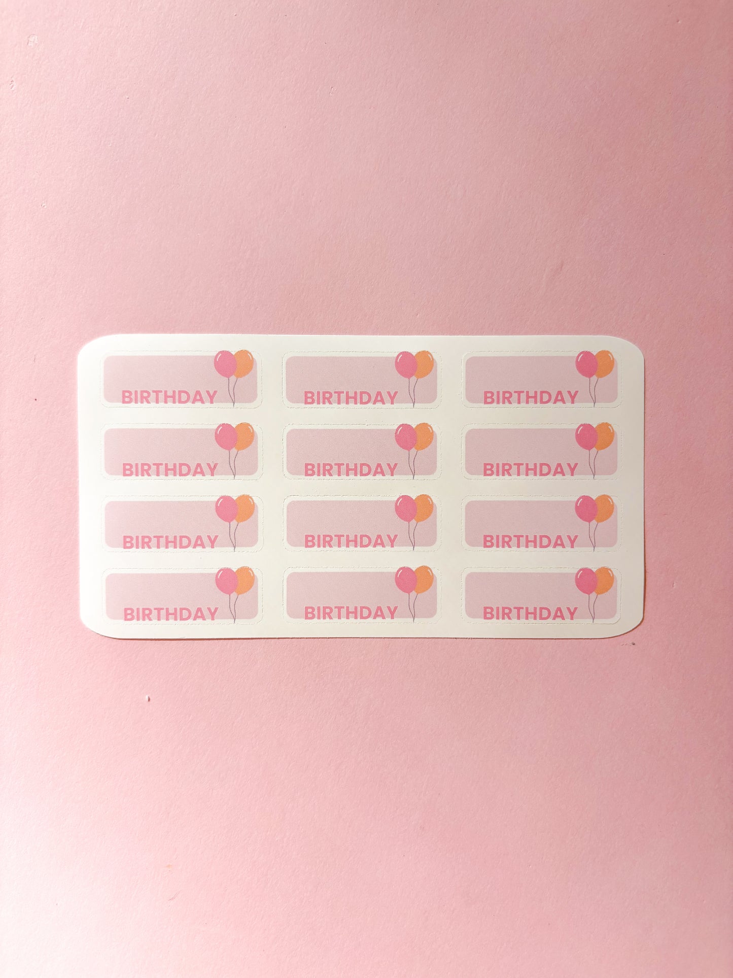 Birthday Stickers