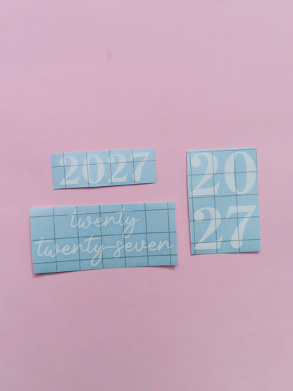2027 Sticker