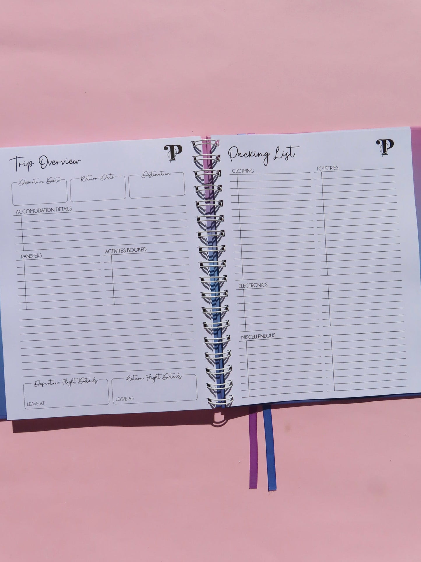 2027 Minimalist Planner