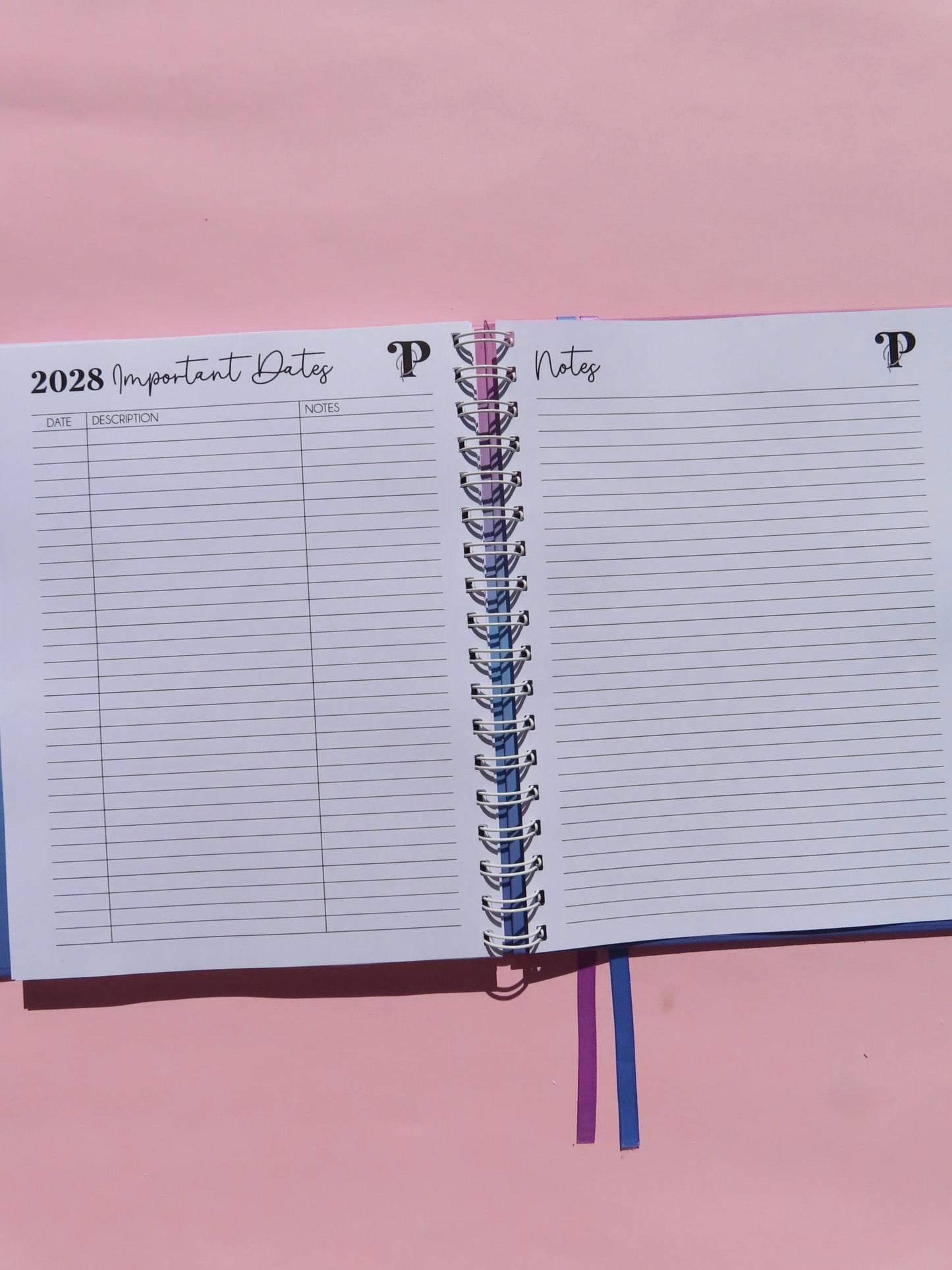 2027 Minimalist Planner