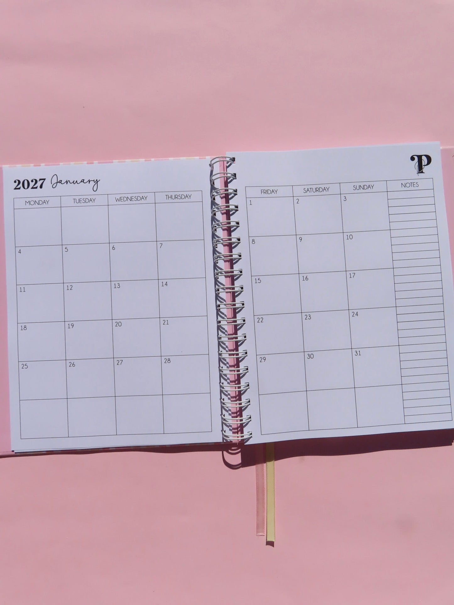 2027 Student Planner