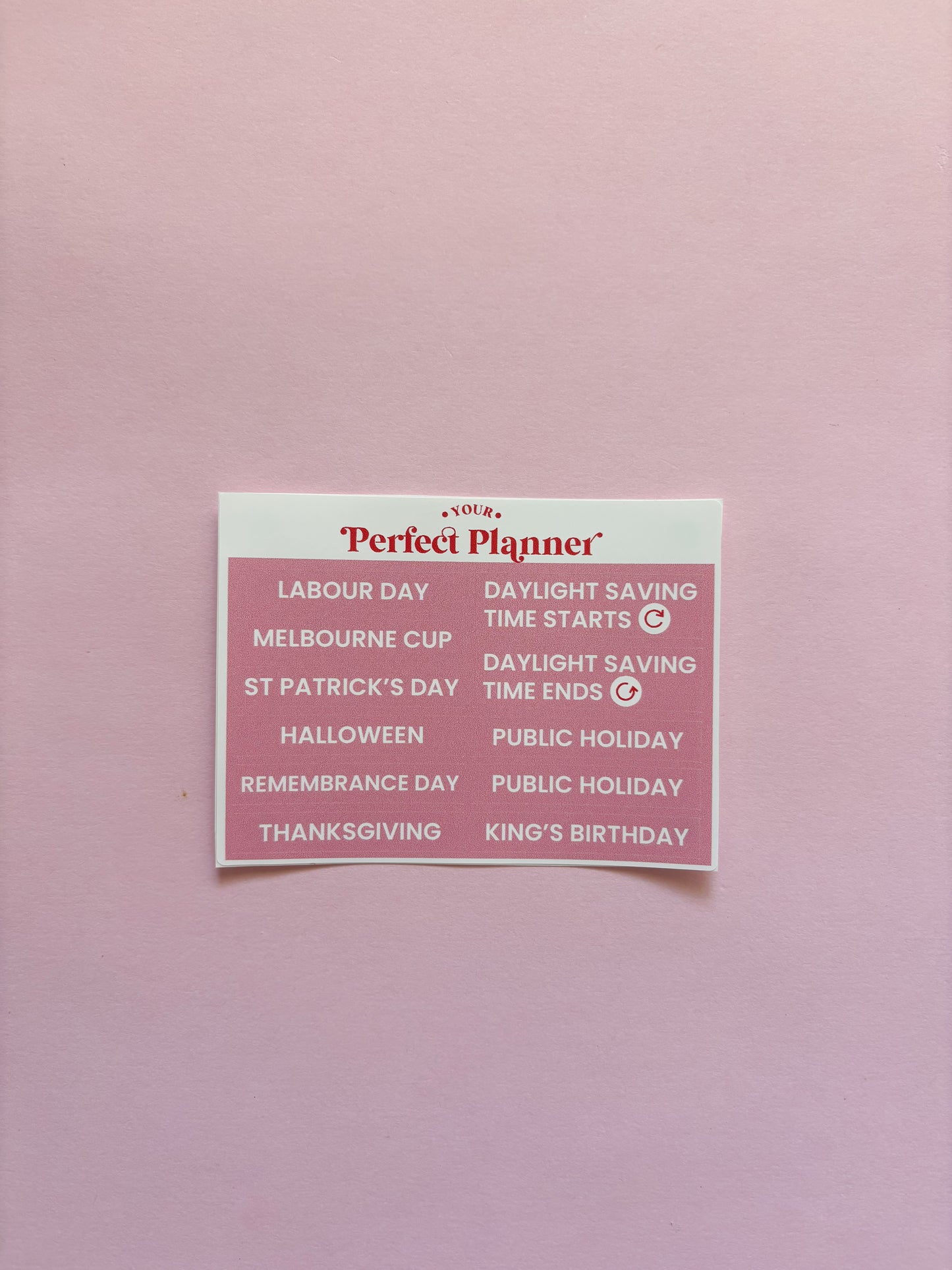 Assorted Events Stickers