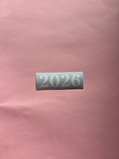 2026 Sticker