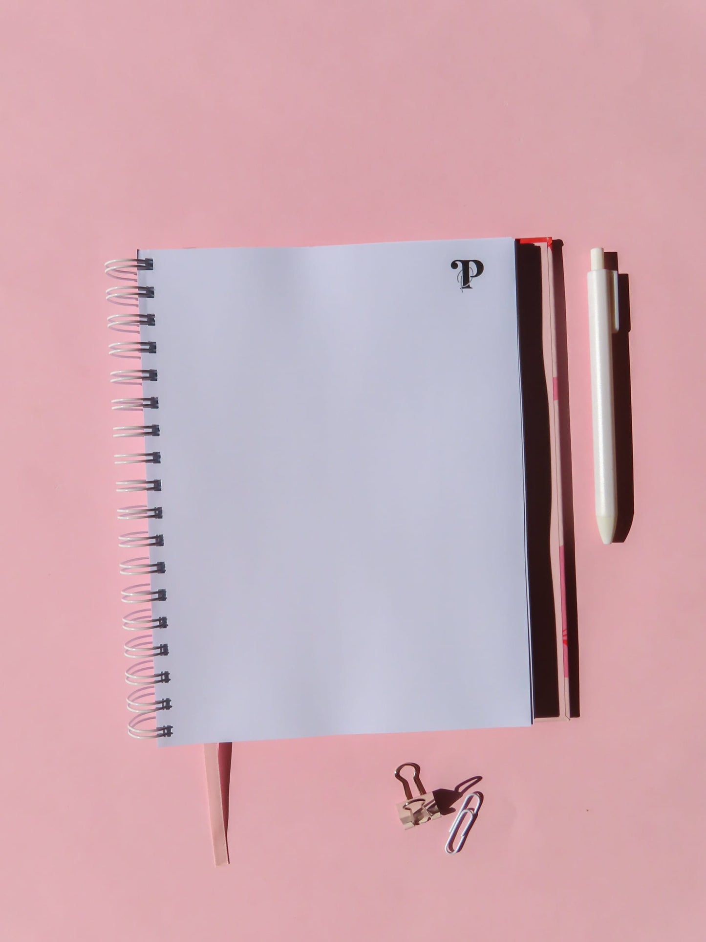 blank notebook
