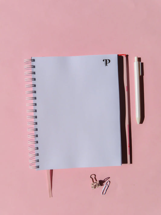 blank notebook