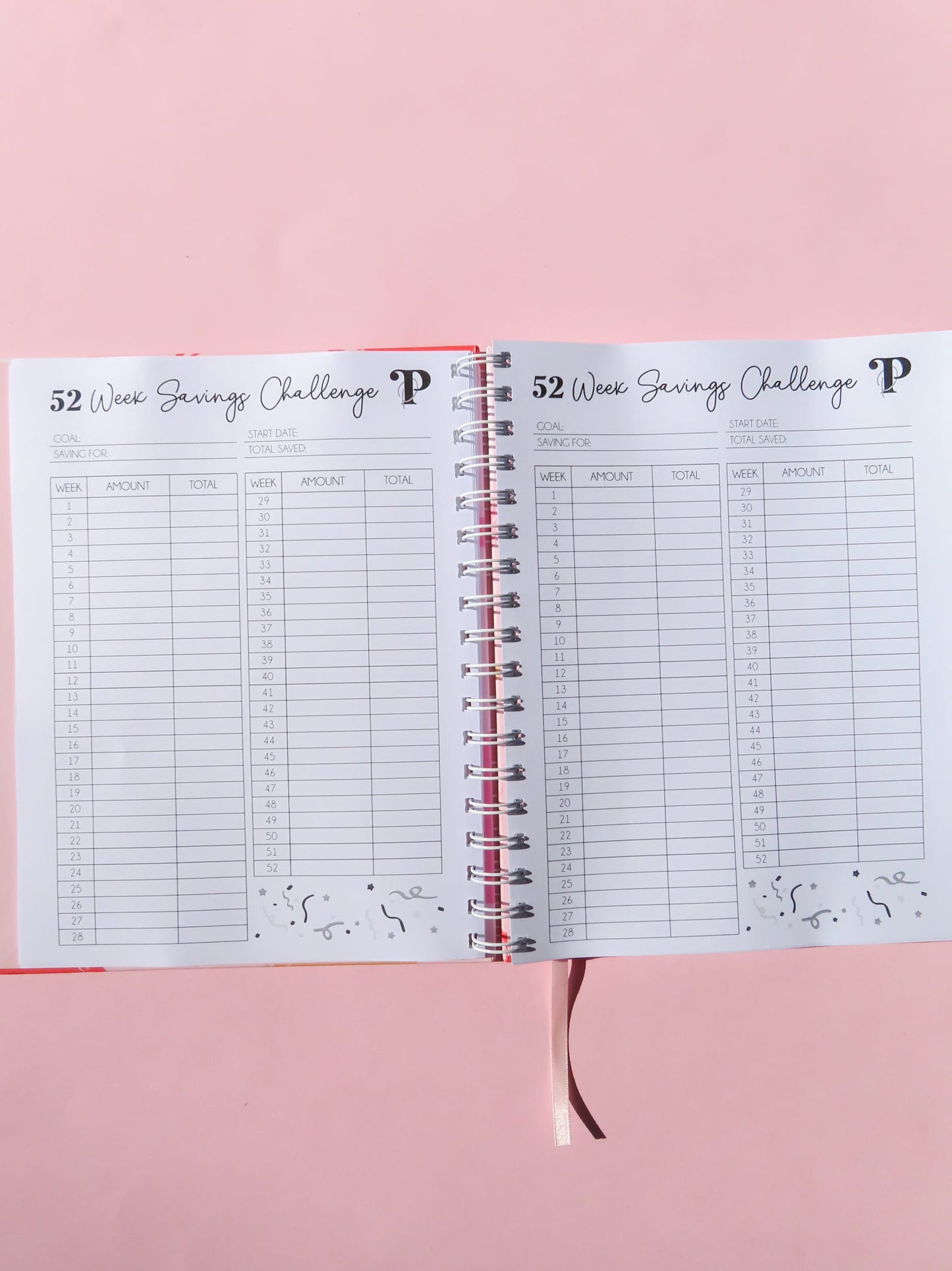 52 week savings challenge
