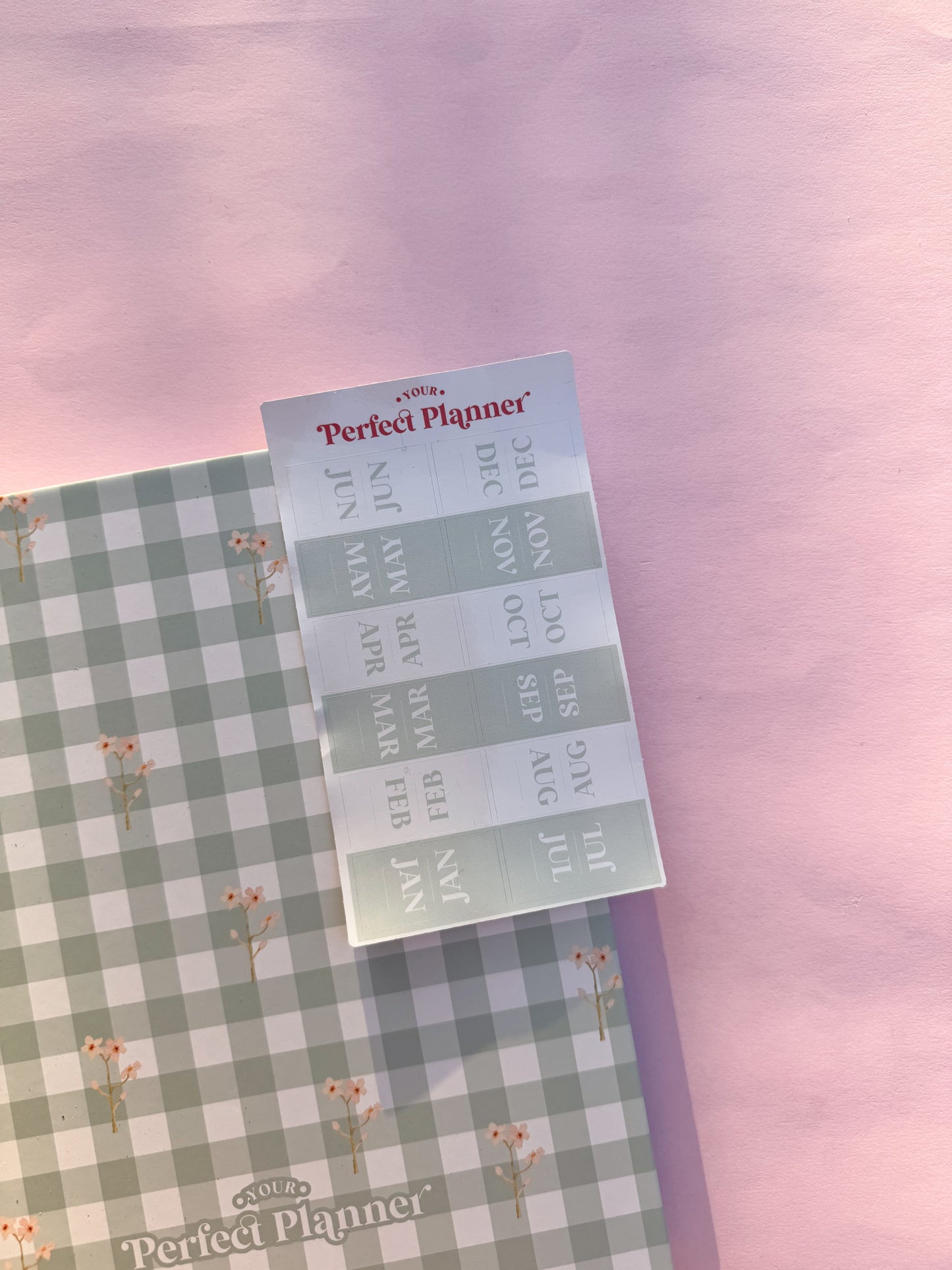 Monthly Tab Stickers