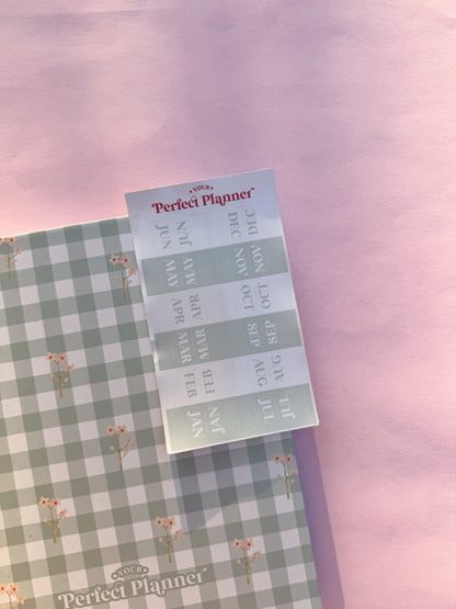 Monthly Tab Stickers