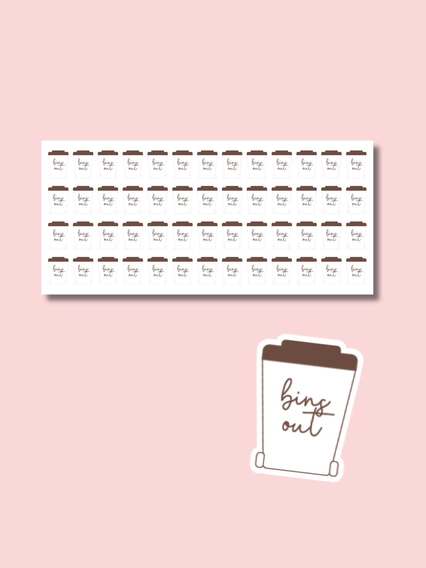 Bin Stickers