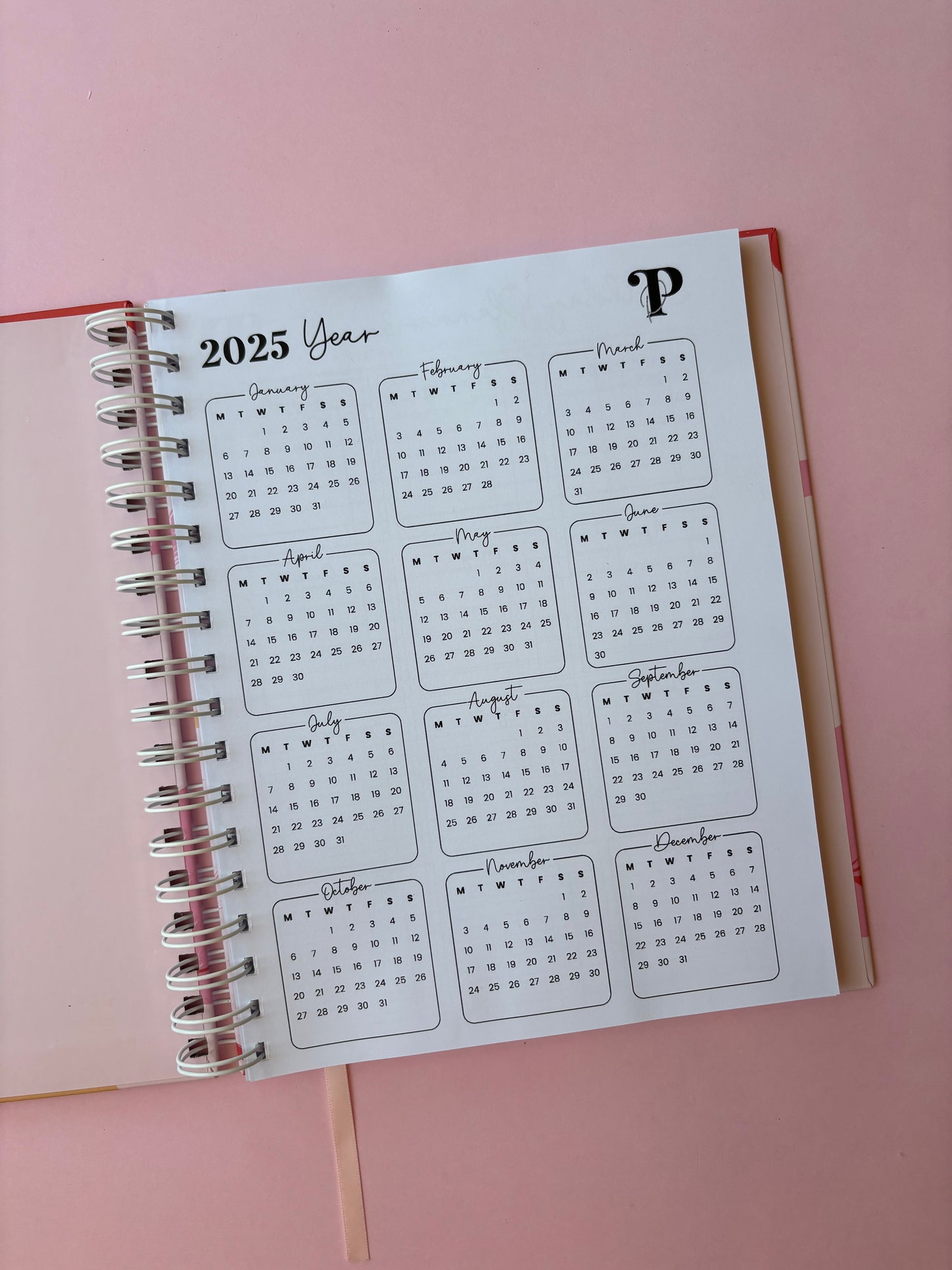 The Minimalist Planner 2025