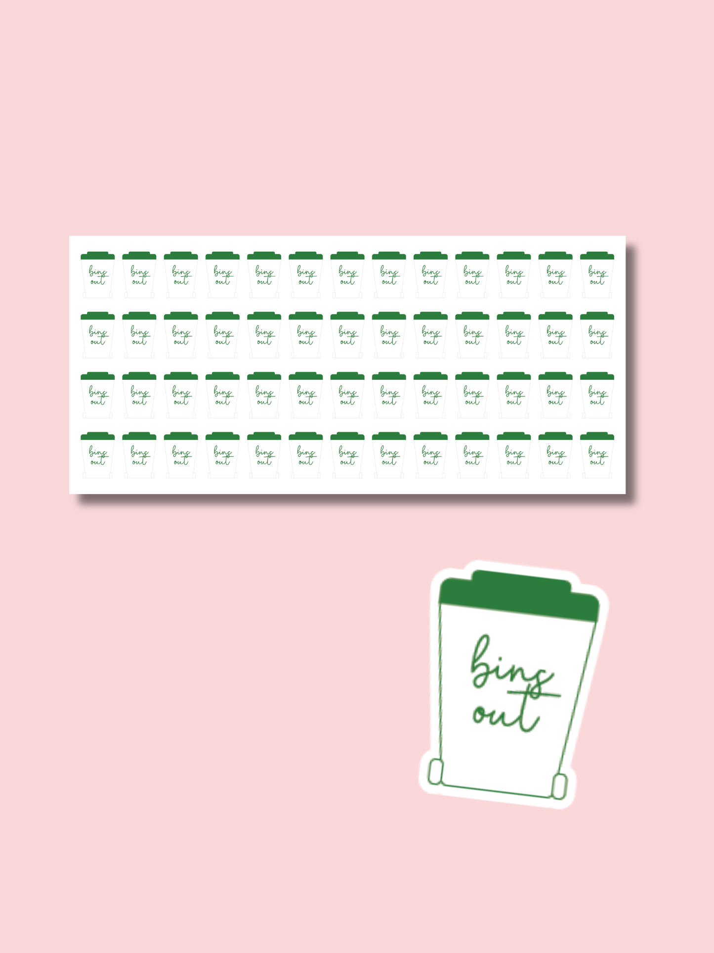 Bin Stickers
