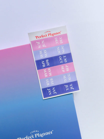 Monthly Tab Stickers