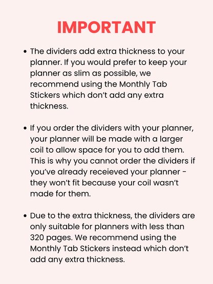 Dividers