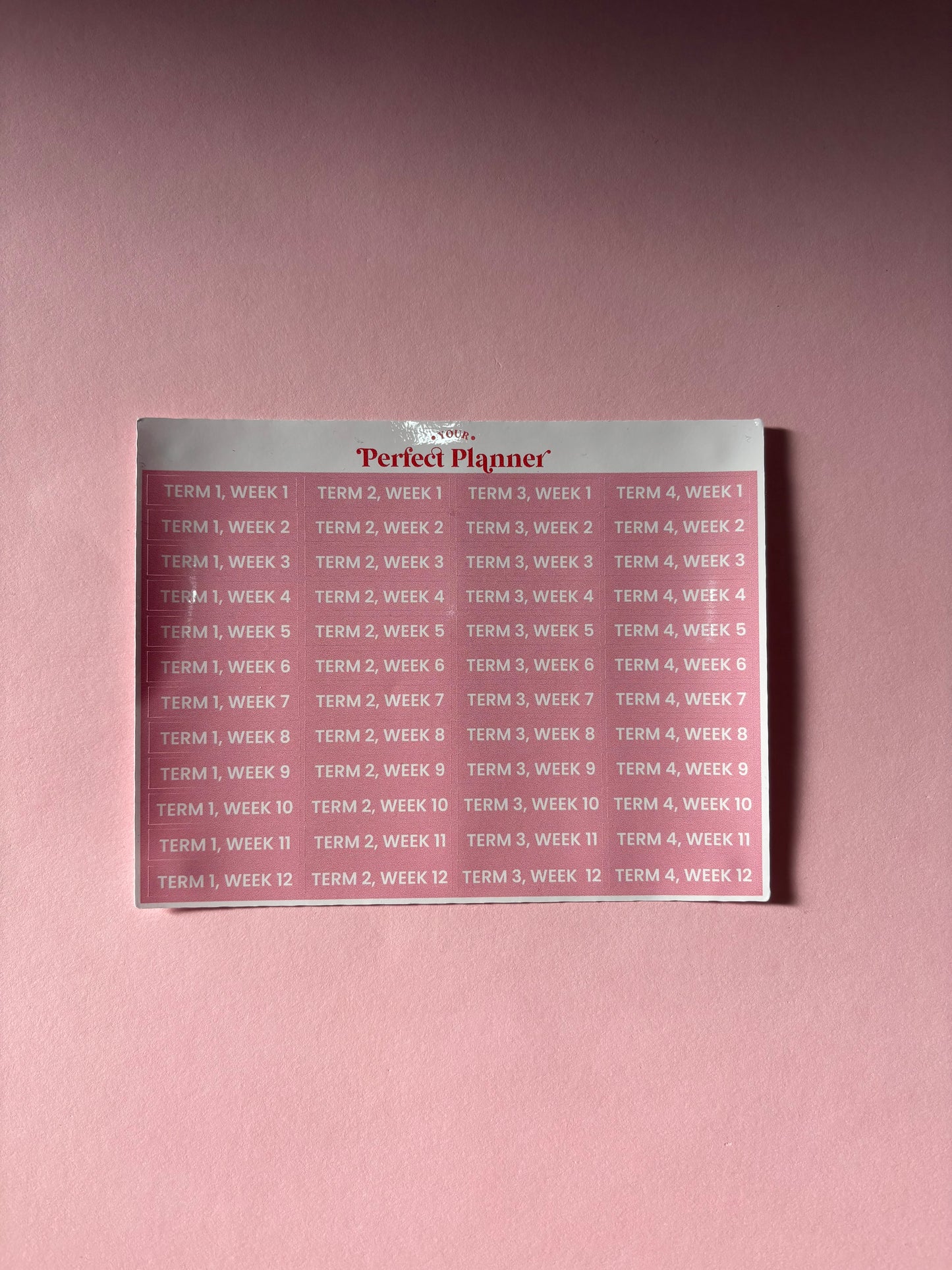 School Week Stickers