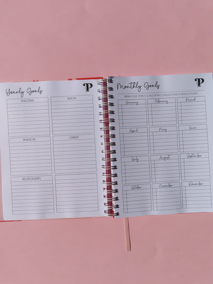 Yearly goals and monthly goals