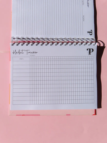 Monthly habit tracker
