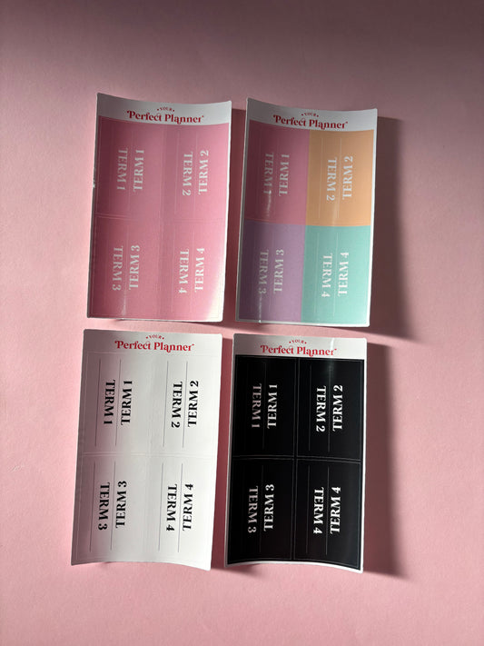 School Term Tabs