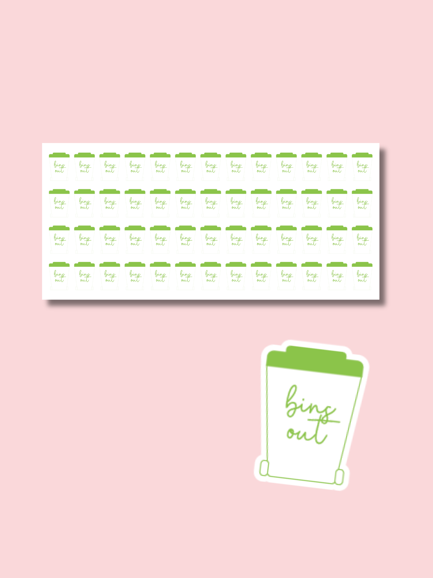 Bin Stickers