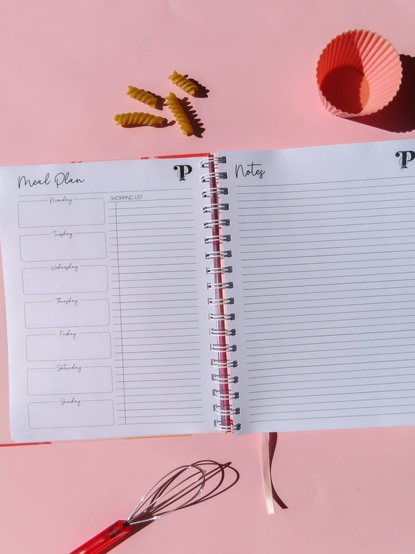 Meal planner and recipe notebook
