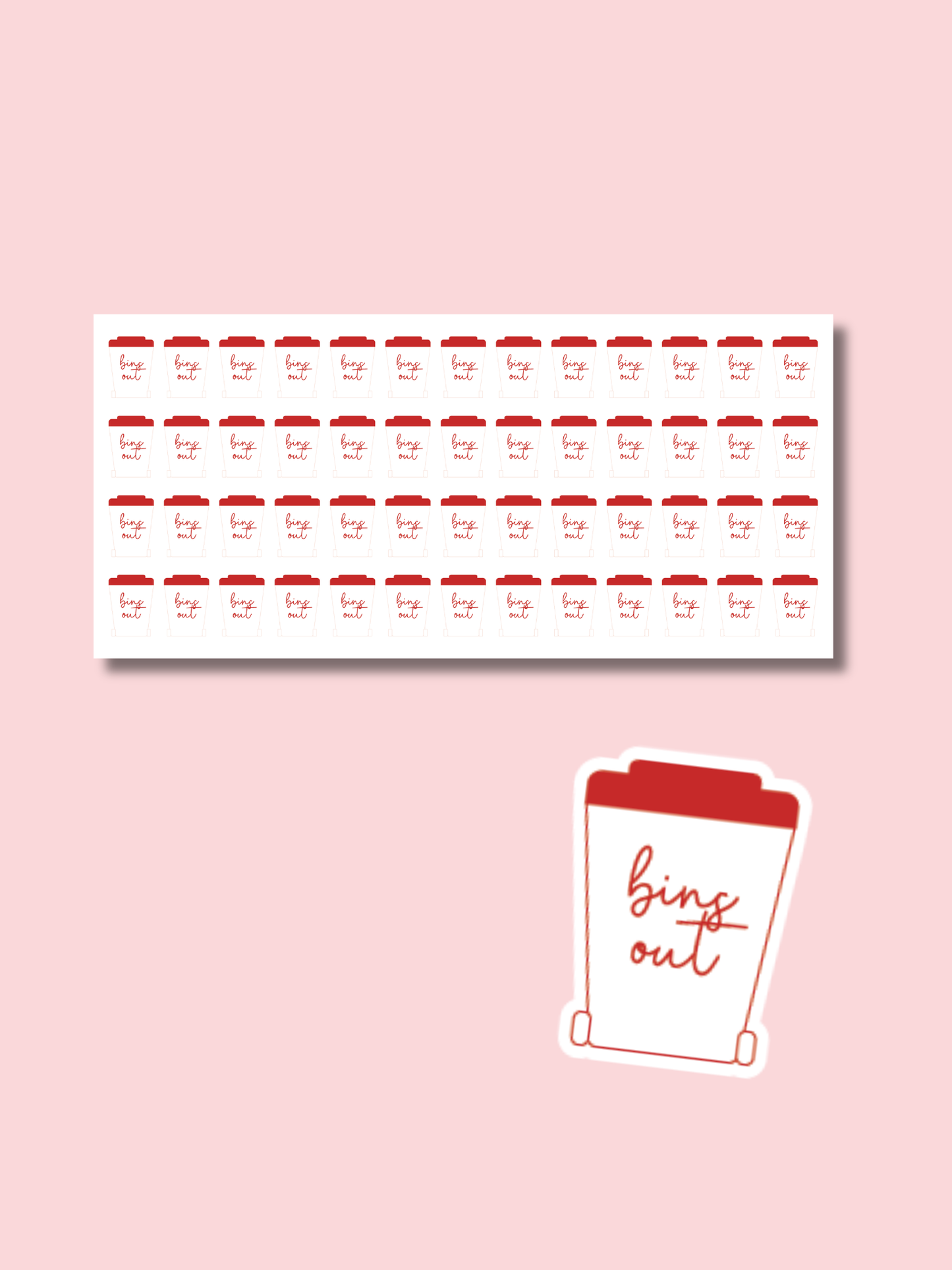 Bin Stickers