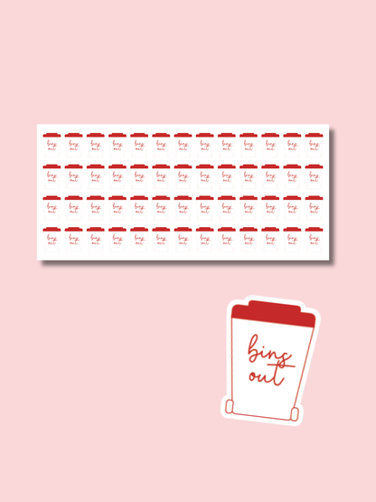 Bin Stickers