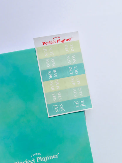 Monthly Tab Stickers