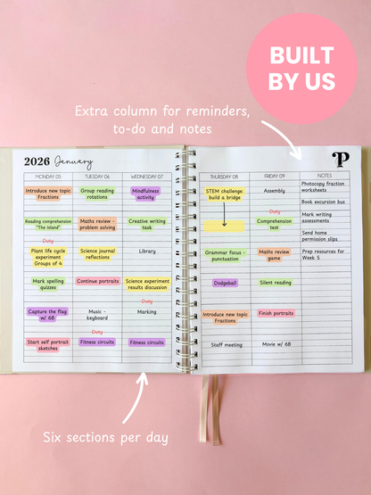 2026 Teacher Planner