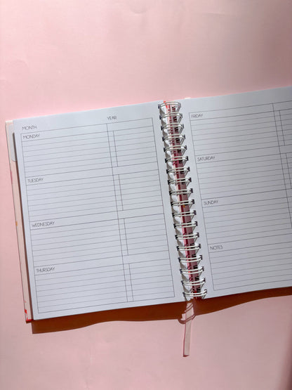 Custom Undated Weekly Planner