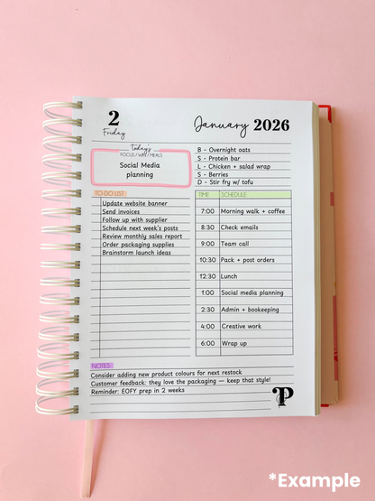 Custom Daily Planner