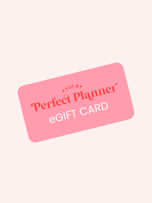 Your Perfect Planner Gift Card