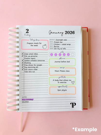 Custom Daily Planner