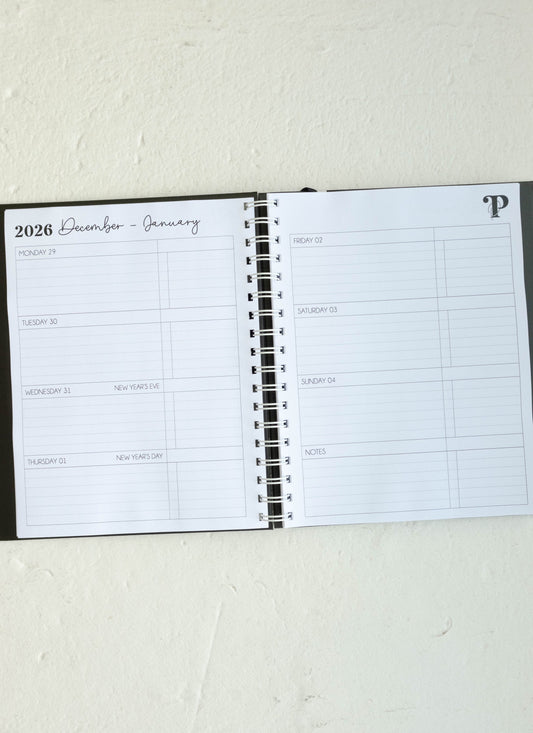 2026 Minimalist Planner