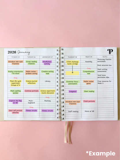 Custom Weekly Planner